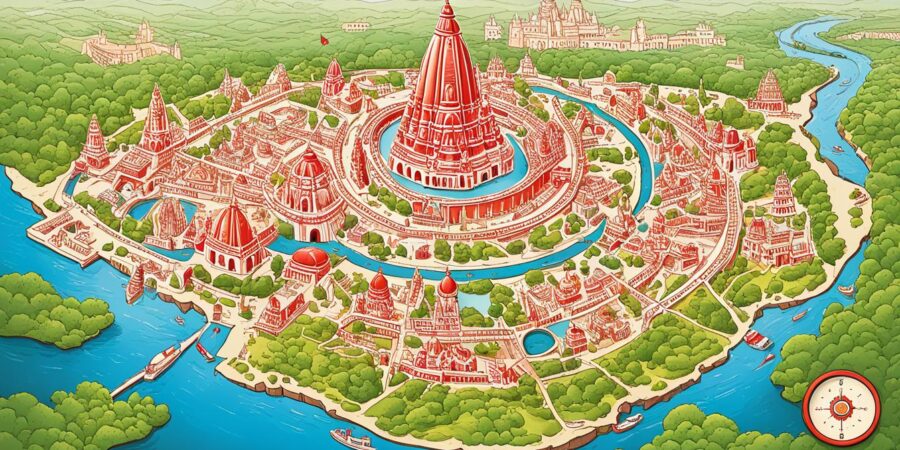 where is ujjain located in india map